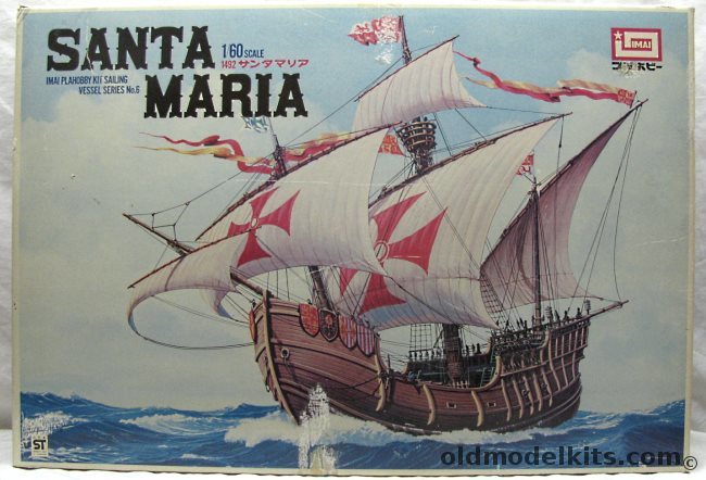 Imai 1/60 Santa Maria -  Christopher Columbus' Flagship, B352-4800 plastic model kit
